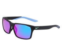 Nike MAVERICK RGE M DC3295 45776 010 matte black turq mirr Sunglasses Unisex Acetate, Standard, 15