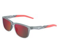 Nike NIKE RADEON BOLT IW1812X 12 Kid Sunglasses Bio-injected Grey Orange Squared Mirror