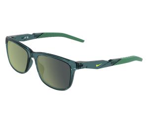Nike NIKE RADEON BOLT IW1812X 339 Kid Sunglasses Bio-injected Green Grey Squared Mirror