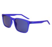 Nike NIKE RAVE P FD1849 416 Unisex Sunglasses Plastic Blue opaque Blue Squared Polarized Polarized
