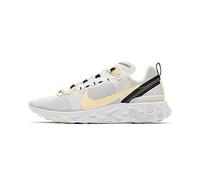 Nike Nike React Element 55, Men's Track & Field Shoes, Multicolour (White/Pale Vanilla/Black/Pale Ivory 101), 6 UK (40 EU)