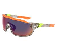 Nike NIKE SHOW X RUSH E DZ7369 009 Unisex Sunglasses Bio-injected Grey Red Mask Normal