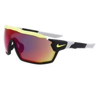 Nike NIKE SHOW X RUSH E DZ7369 010 Unisex Sunglasses Bio-inject Black Grey Mask Normal Photochromatic
