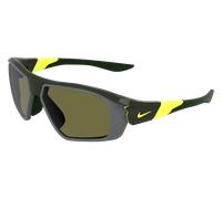Nike NIKE SHOW X3 FF IM9736X 355 Man Sunglasses Bio-injected Green Squared Normal