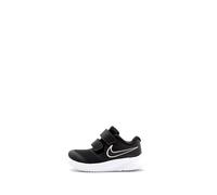 Nike Nike Star Runner 2 (tdv), Unisex Babies’ Low-Top Slippers, Multicolour (Black/White/Black/Volt 1), 4.5 Child UK (21 EU)