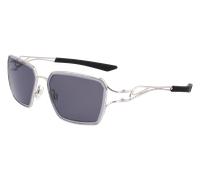 Nike NIKE VEIL PRISM EV24049 040 Unisex Sunglasses Metal Silver Squared Normal