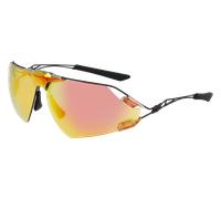 Nike NIKE ZEUS EDGE E EV24031 891 Man Sunglasses Titanium Orange Squared Normal