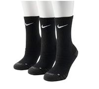 NIKE Nk Evry Max 3pr Training Socks Unisex Adult, Black, M