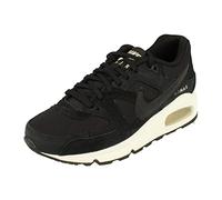 NIKE Nke Air Max Command Trainers Sneakers Fashion Shoes 397690 (Black/Black/White/Oatmeal 023)