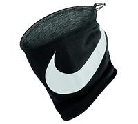 NIKE NNW14 carta Football NECKWARMER 2.0 Reversible Trademark, 6799 035 Dk Grey Heather/Black, One Size