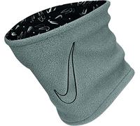 NIKE NNW18 Y carta Football YA Youths NECKWARMER 2.0 Reversible Smoke Grey/BLK, Solid, Black, One Size