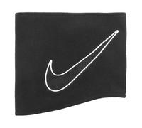 NIKE YA Youths Fleece Neck Warmer 2.0, Black/White, One Size