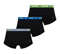 Nike Trunk Dry Fit Boxers Deep Black Blue Green (3 pairs) - XL