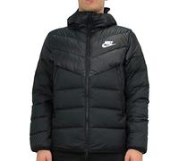 NIKE Nsw Dwn Fill Wr Hd Jacket - Black/Black/Black/White, 2X-Large