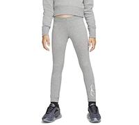 NIKE NSW Favorites Shine Leggings - Carbon Heather, Large