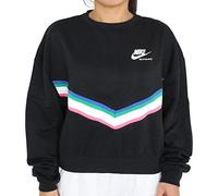 Nike NSW HRTG Crew fleece Sweatshirt Black/Sail/White XXL