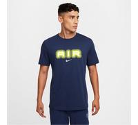 Nike NSW Sportswear AIR GRAPHIC T Shirt Mens S Navy/Volt