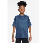 Nike Older Boys Dri-FIT Short-Sleeve T-Shirt, Navy/Football Blue/White, Size Xs=7-8 Years Navy/Football Blue/White