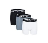 Nike Older Boys Essential Cotton 3 Pack Boxer Brief, Black/White, Size 13-15 Years Black/White