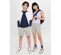 Nike Older Boys Sportswear Club Knit Shorts, Dk Grey Heather/White, Size M=10-12 Years Dk Grey Heather/White