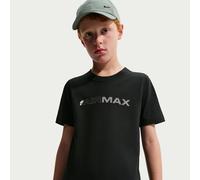 Nike Older Kids' Air Max T-Shirt - Black - Cotton XS