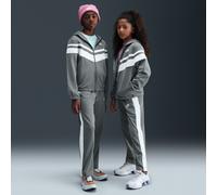 Nike Older Kids' Dri-FIT Hooded Tracksuit - Grey - Polyester M
