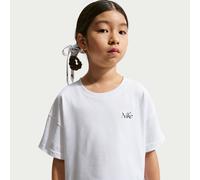 Nike Older Kids' (Girls') Boxy T-Shirt - White - Cotton L