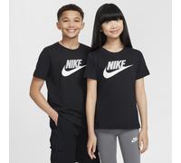 NIKE Boy's K NSW TEE Futura HBR T-Shirt, Black, 158-170