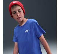 Nike Sportswear Older Kids' T-Shirt - Blue - Cotton L