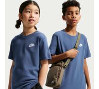 Nike Older Kids' T-Shirt - Blue - Cotton M