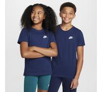 Nike Older Kids' T-Shirt - Blue - Cotton XL