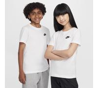 Nike Older Kids' T-Shirt - White - Cotton M