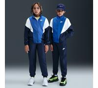 Nike Older Kids' Woven Tracksuit - Blue - Polyester M