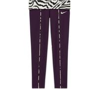 NIKE One All Over Print Tights Grand Purple/Vapor Green/Vapor L