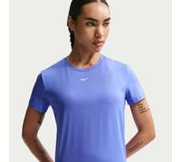Nike One Classic Women's Dri-FIT Short-Sleeve Top - Blue L (UK 16-18)