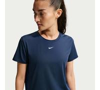 Nike One Classic Women's Dri-FIT Short-Sleeve Top - Blue XXS