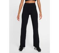Nike One Dri-Fit Fold-Over High Waisted Trousers Black