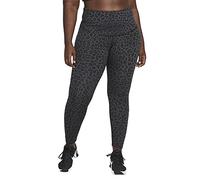 Nike One Dri Fit Hr Leopard Leggings Dk Smoke Grey/White S