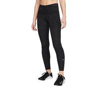 Nike One Dri Fit Hr Leopard Leggings Dk Smoke Grey/White XL