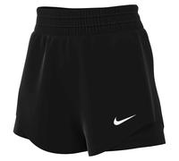 Nike One Dri-Fit Women's 2-in-1 Mid Rise Short (Approx. 7.5 cm), Black/White, DX6012-013, M
