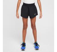 Nike One Girls' Dri-FIT 7.5cm (approx.) 2-in-1 Shorts - Black - Polyester S