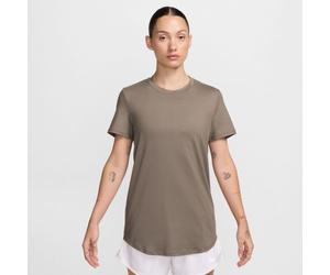 Nike One Maternity T-Shirt Brown XS for Comfortable Training During Pregnancy - Ideal for Active Expecting Mothers