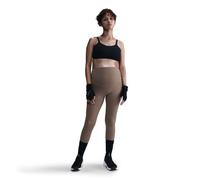 Nike One Maternity Tights XS Women - Comfortable Brown Long Tights for Training and Pregnancy
