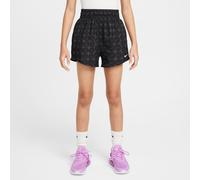 Nike One Older Kids' (Girls') Woven Training Shorts - Black - Polyester L