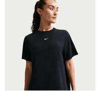 Nike One Relaxed Women's Dri-FIT Short-Sleeve Top - Black - Polyester/Cotton/Elastane XS (UK 4-6)