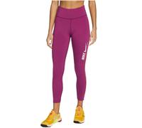 NIKE ONE TIGHT MID RISE SWOOSH LOGO DRI FIT TRAINING LEGGINGS DM7272-610 WOMEN S