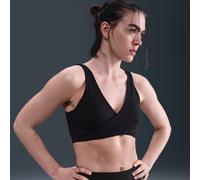 Nike One Women's Light-Support Padded Sports Bra - Black - Polyester XL