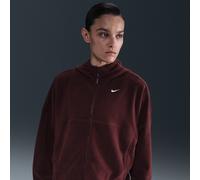 Nike One Women's Therma-FIT Full-Zip Top - Red - Polyester XL (UK 20-22)