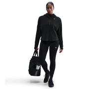 Nike One Women's Top with Full Zip and Therma-Fit Technology, Black/White, HV3698-010, S