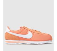Nike Orange Cortez Girls Youth Trainers UK 4 (EU 36½)